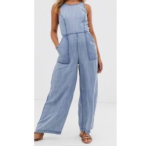 asos jeans jumpsuit